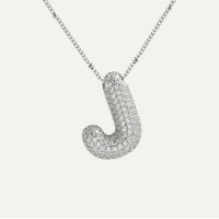 Diamanten Ketting met Letter