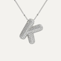 Diamanten Ketting met Letter