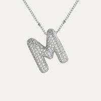 Diamanten Ketting met Letter