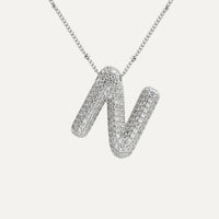 Diamanten Ketting met Letter