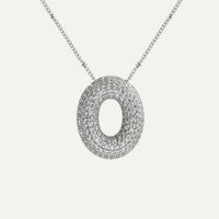 Diamanten Ketting met Letter
