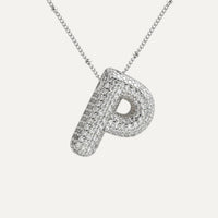 Diamanten Ketting met Letter