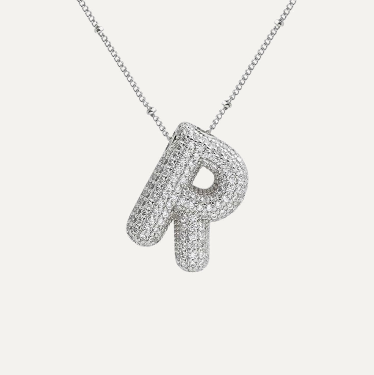 Diamanten Ketting met Letter