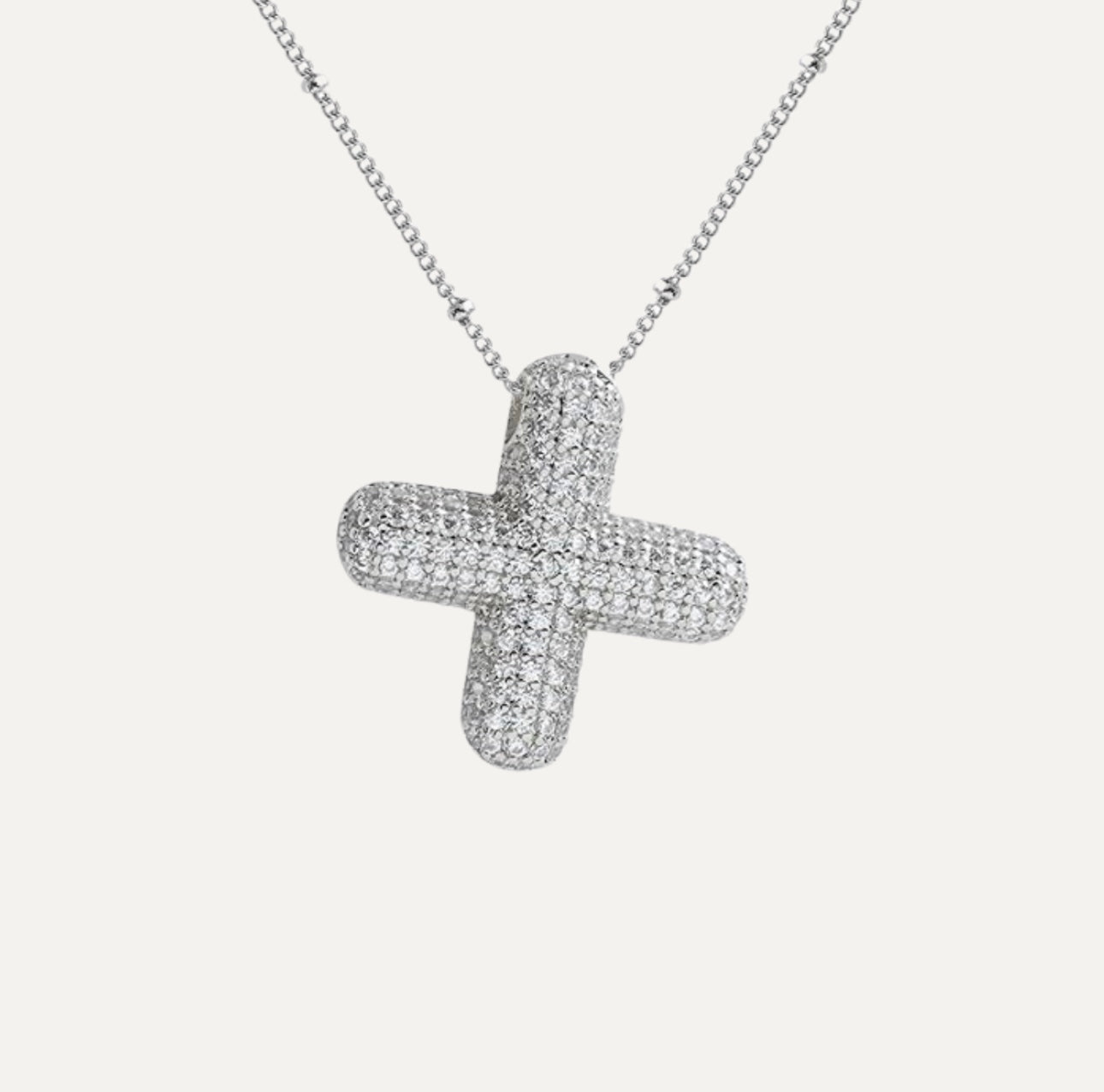Diamanten Ketting met Letter