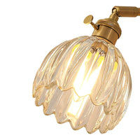 Freya Lotus Glazen Wandlamp