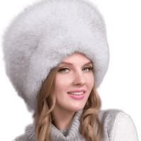 Glaciera Lux Wintermuts | Echte bontmuts met oorkappen | Elegante en warme luxemuts voor dames
