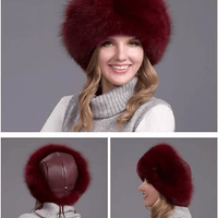 Glaciera Lux Wintermuts | Echte bontmuts met oorkappen | Elegante en warme luxemuts voor dames