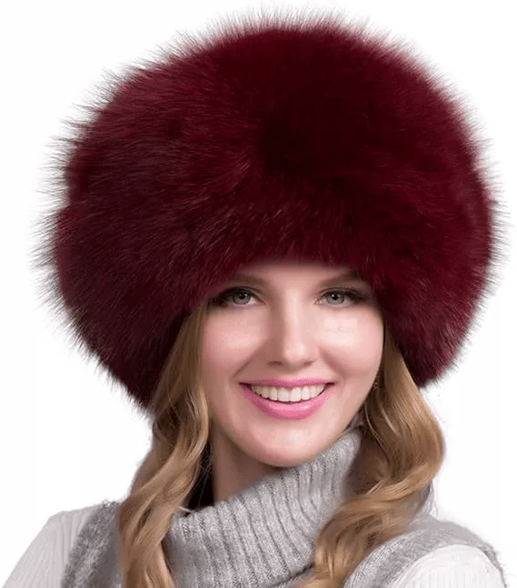 Glaciera Lux Wintermuts | Echte bontmuts met oorkappen | Elegante en warme luxemuts voor dames
