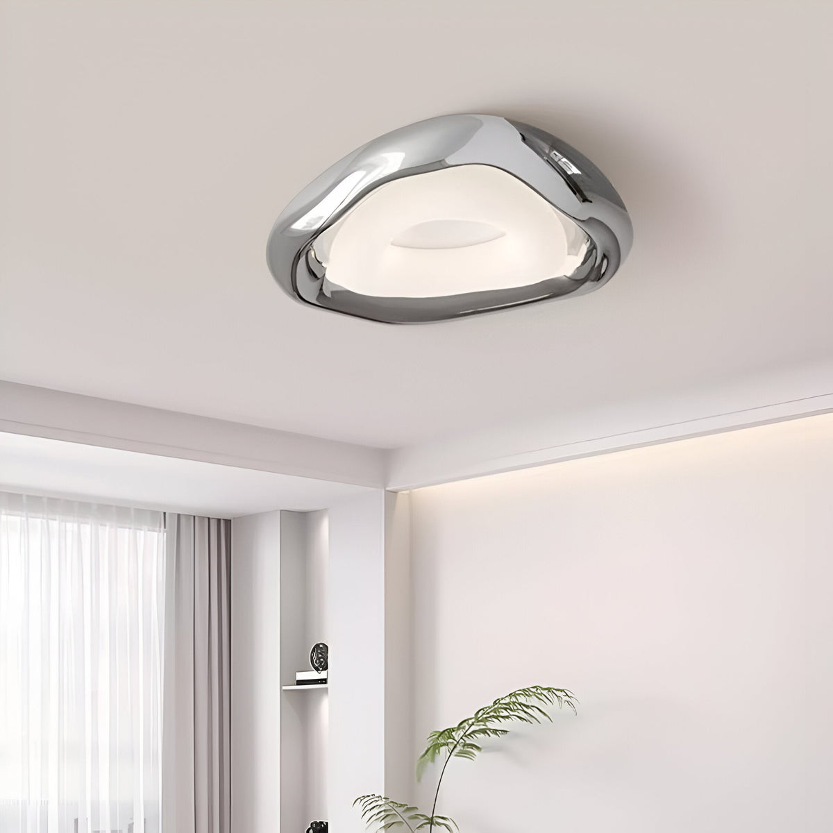 Solenne Bauhaus Moderne IJzeren Plafondlamp