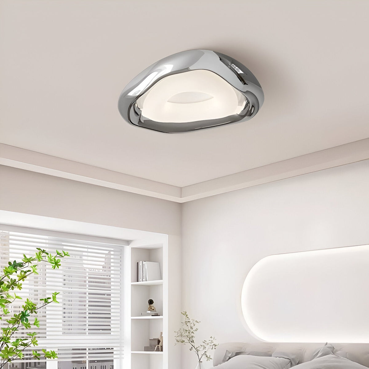 Solenne Bauhaus Moderne IJzeren Plafondlamp