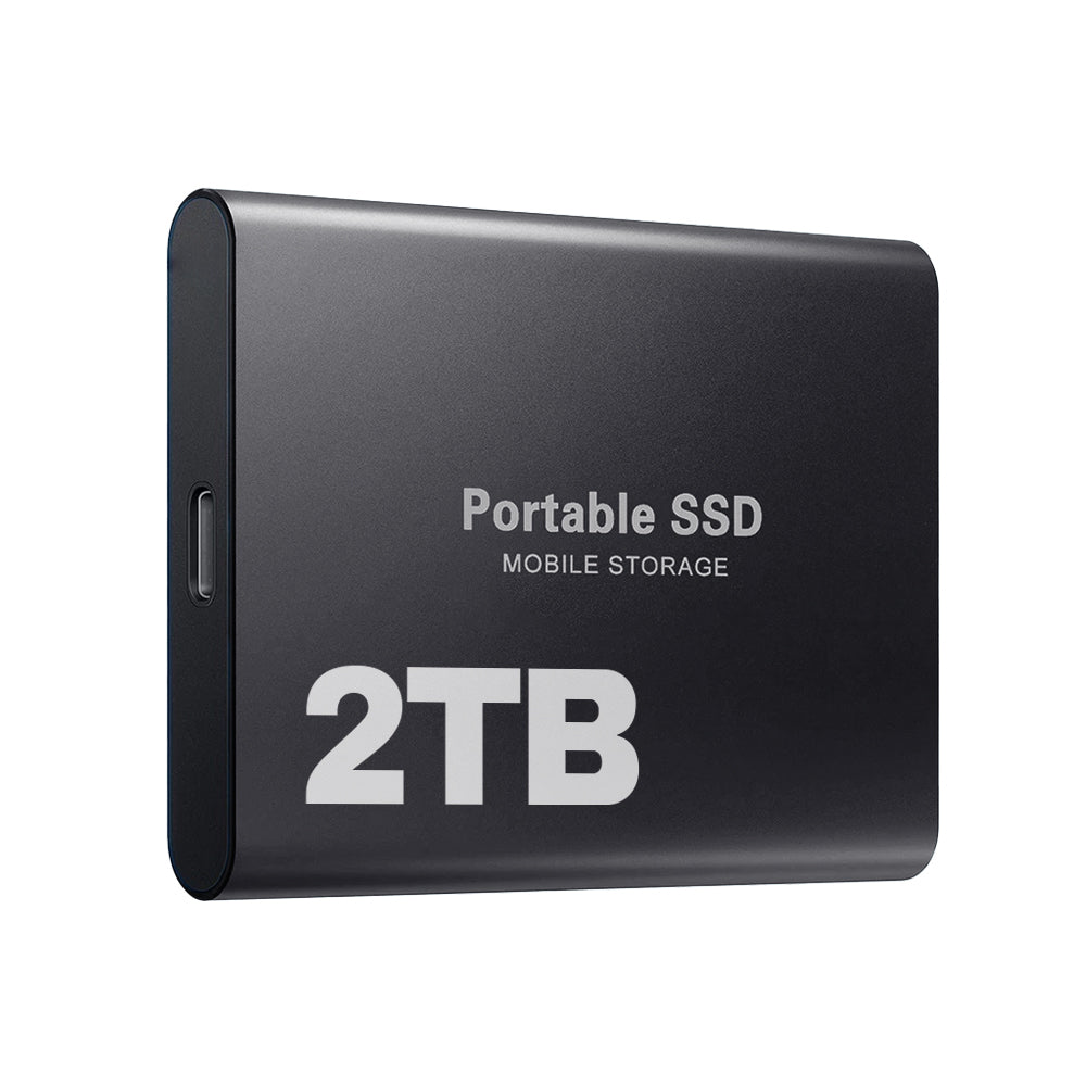 Externe Draagbare SSD 2TB – Hoge Overdrachtsnelheid, USB-C