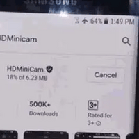 Compacte 1080P HD Spioncamera Met Ingebouwde Audio En Nachtzicht