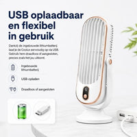 Coolux – Ultra-Stille USB Bureauventilator
