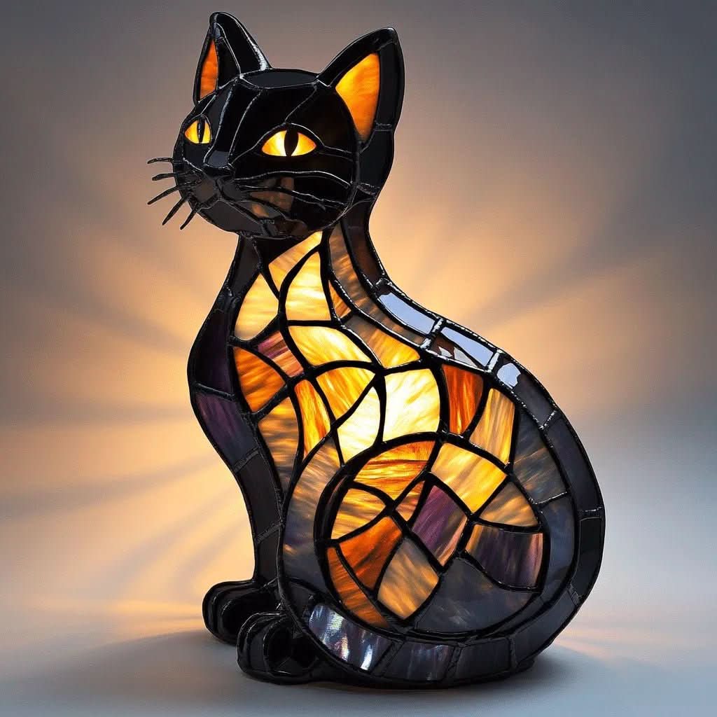 FELILUX – Speelse LED-katten-nachtlamp met zacht sfeerlicht