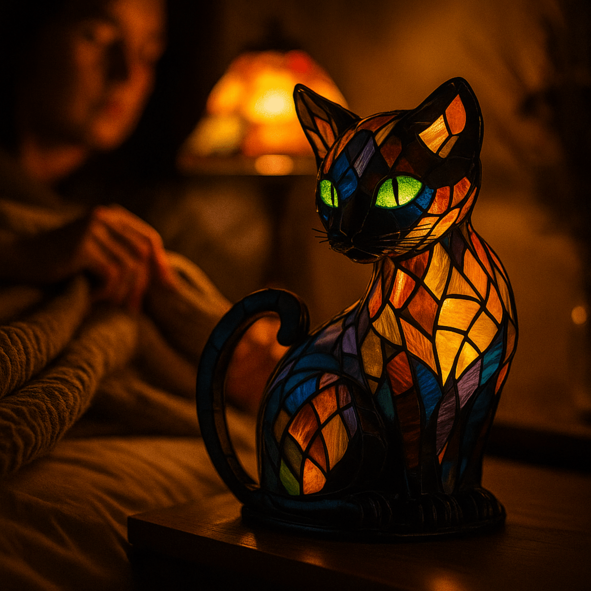 FELILUX – Speelse LED-katten-nachtlamp met zacht sfeerlicht