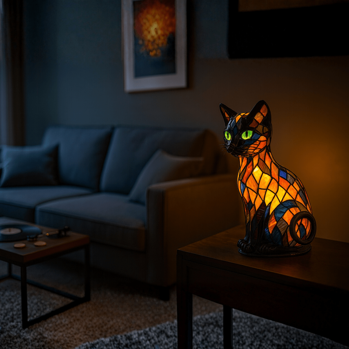 FELILUX – Speelse LED-katten-nachtlamp met zacht sfeerlicht