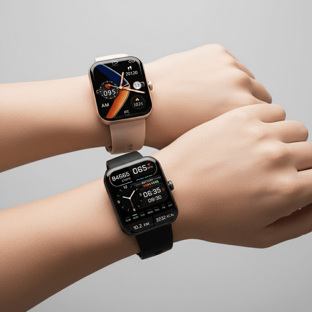 GLUCOWATCH – Gezondheidsuur – Pijnloze bloedsuikermeting & vitale functies in realtime
