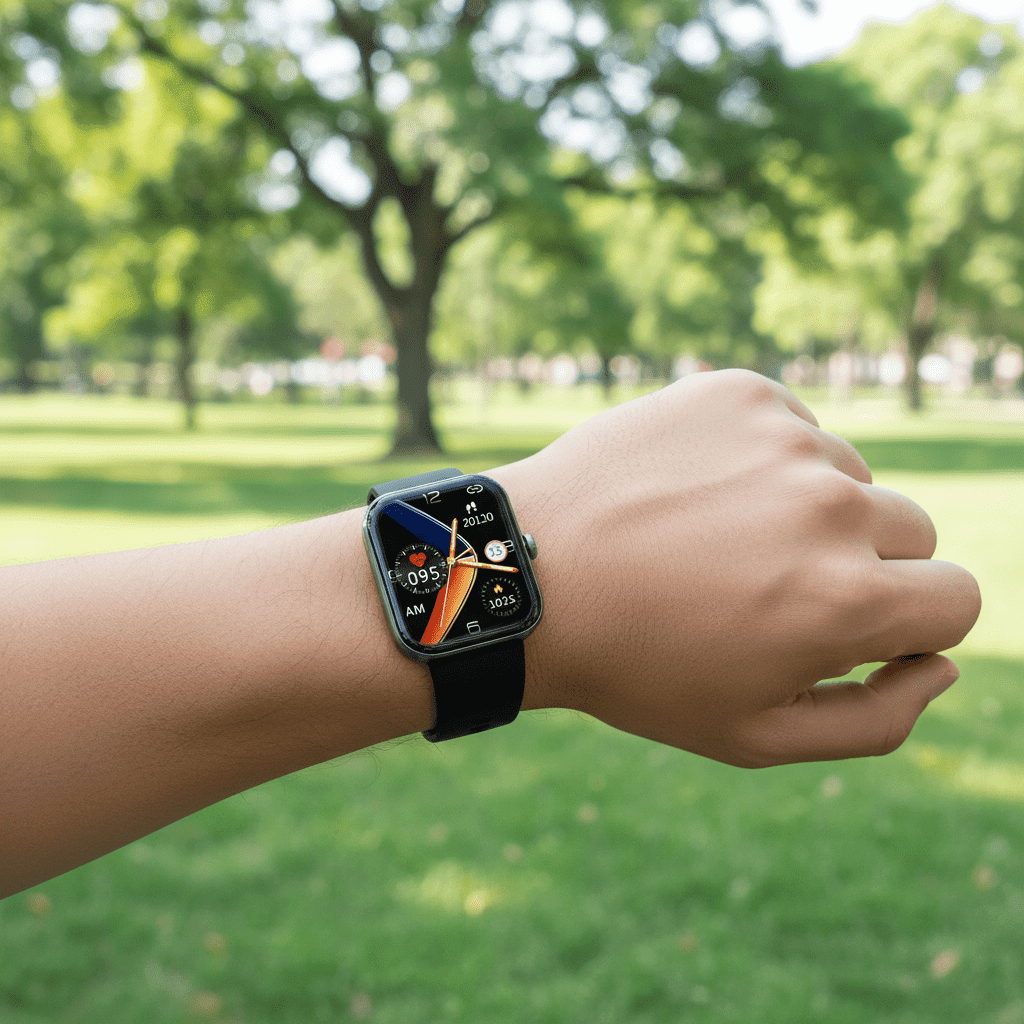 GLUCOWATCH – Gezondheidsuur – Pijnloze bloedsuikermeting & vitale functies in realtime