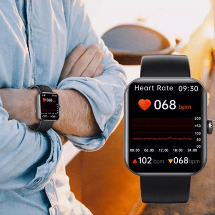 GLUCOWATCH – Gezondheidsuur – Pijnloze bloedsuikermeting & vitale functies in realtime