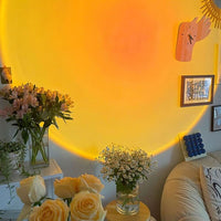 Gouden Glans – Zonsondergang Lamp Voor Sfeervol Licht & Gouden Ontspanning