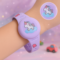 GPS | Kinderarmband | Locatie-tracking | Verstelbaar siliconenarmband | KidLoca