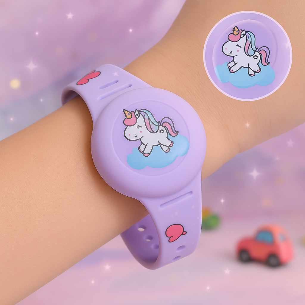 GPS | Kinderarmband | Locatie-tracking | Verstelbaar siliconenarmband | KidLoca