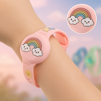 GPS | Kinderarmband | Locatie-tracking | Verstelbaar siliconenarmband | KidLoca