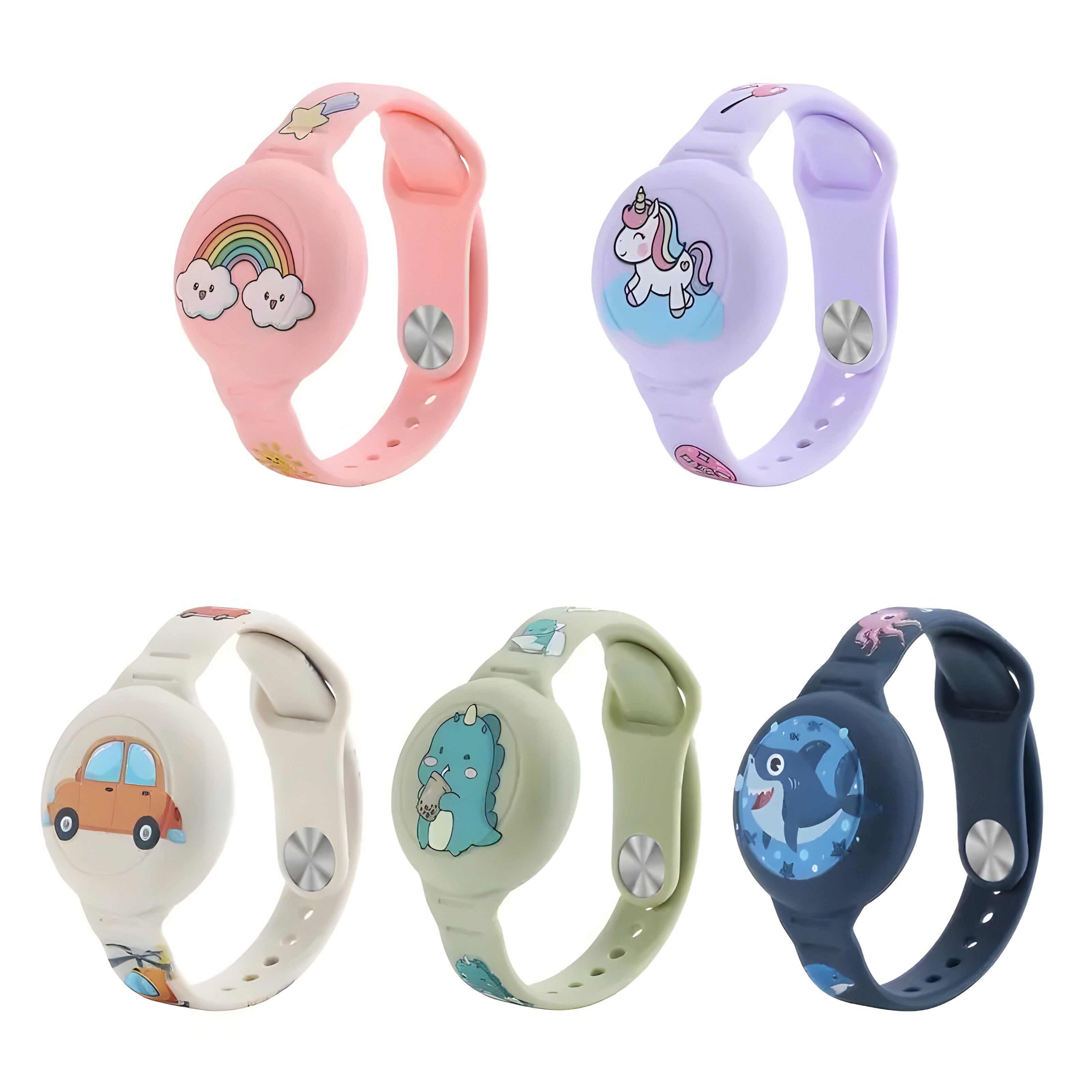 GPS | Kinderarmband | Locatie-tracking | Verstelbaar siliconenarmband | KidLoca