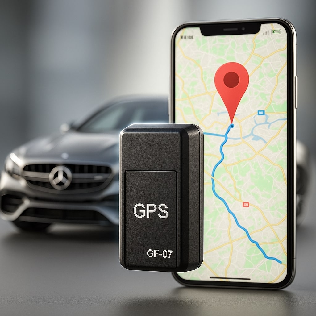 Mini GPS-tracker met magneet: Real-time tracking zonder abonnement