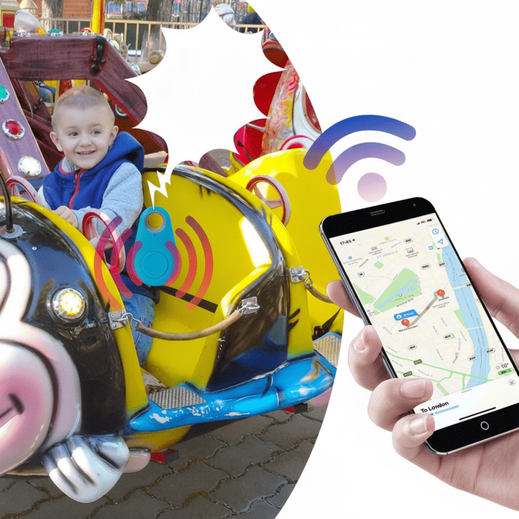 Slimme GPS Huisdier Tracker – Echt tijd locatie tracking voor huisdieren en bezittingen