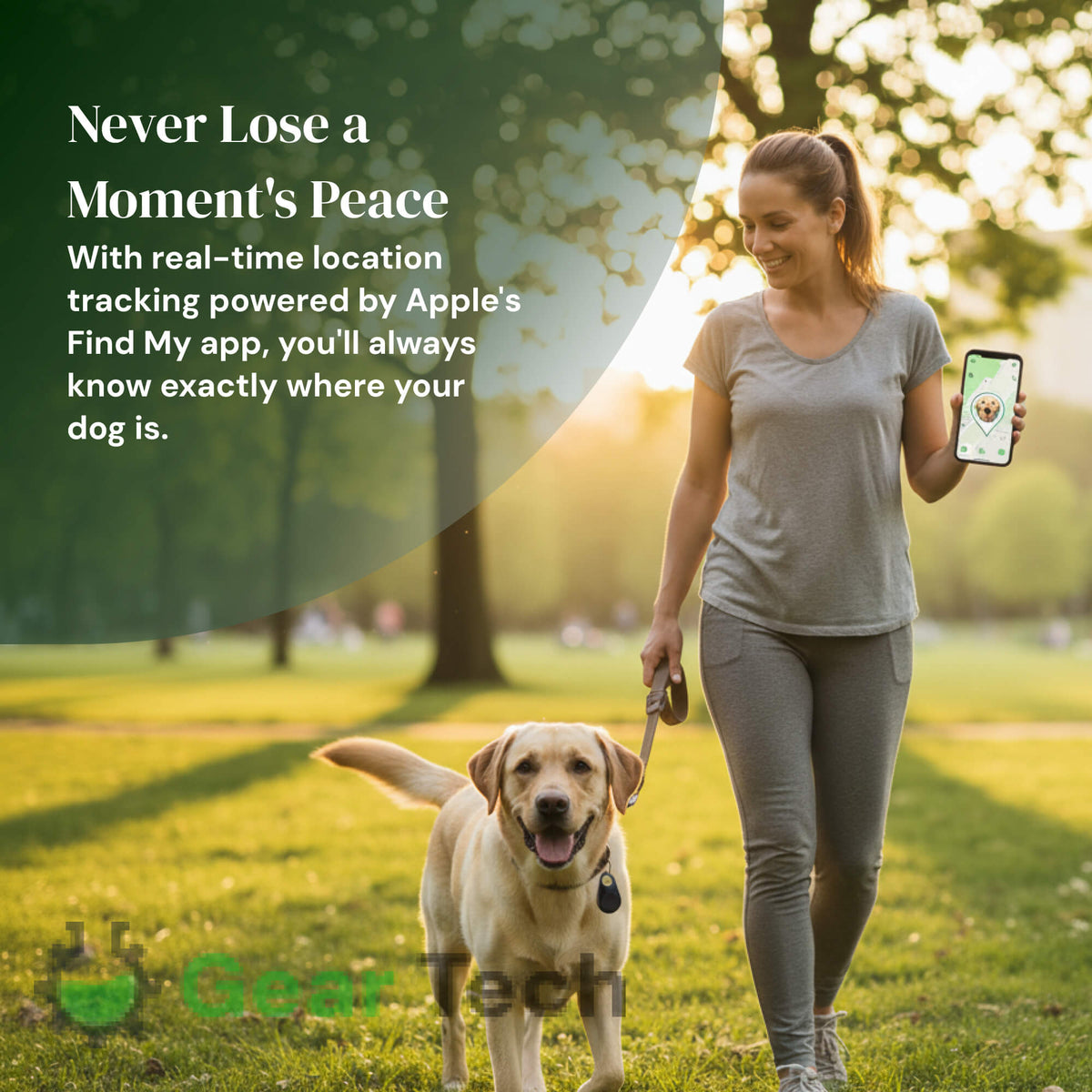 Kirra GPS Waterdichte Hondentracker Met Live Locatie-updates