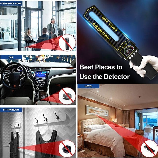 TrackGuard Detector | Geavanceerd apparaat voor het detecteren van GPS-trackers en verborgen microfoons