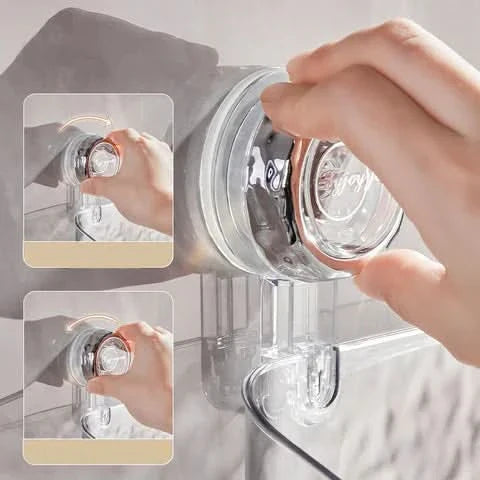 Praktieke wandplank zonder boren voor de badkamer