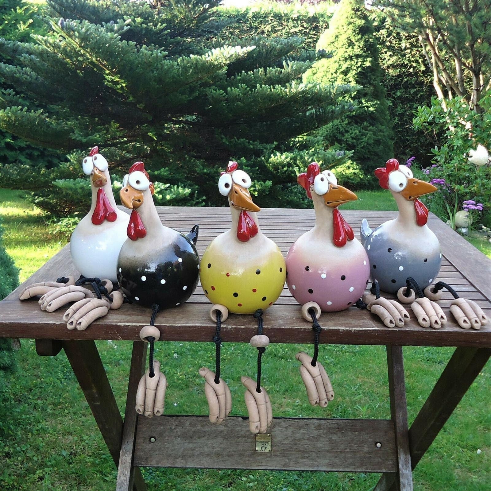 Tuin Decoratie | Hekfiguur Haan | Weerbestendig Humor Design | FenceFunky
