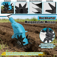 550W Accu Tuinfrees met 2 Accu's Draagbaar