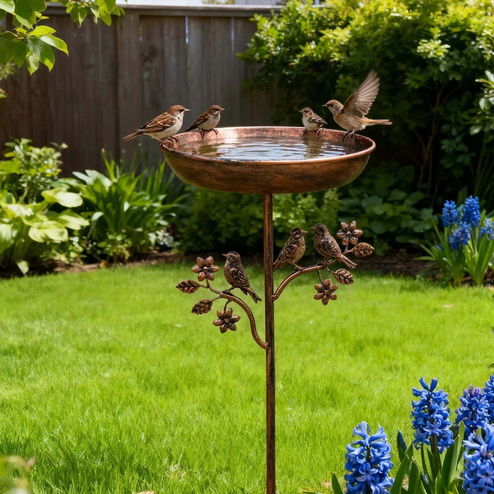 Vogelbad | Decoratieve Schaal | Stevige Piek | GardenShine