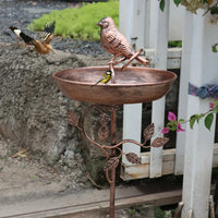 Vogelbad | Decoratieve Schaal | Stevige Piek | GardenShine