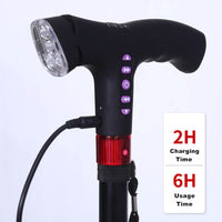 Loopstok | Valalarm | Hoogteverstelbaar | SmartCane