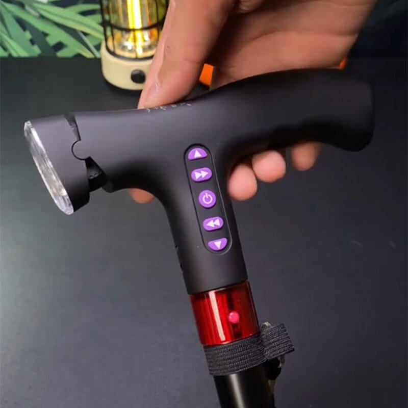 Loopstok | Valalarm | Hoogteverstelbaar | SmartCane