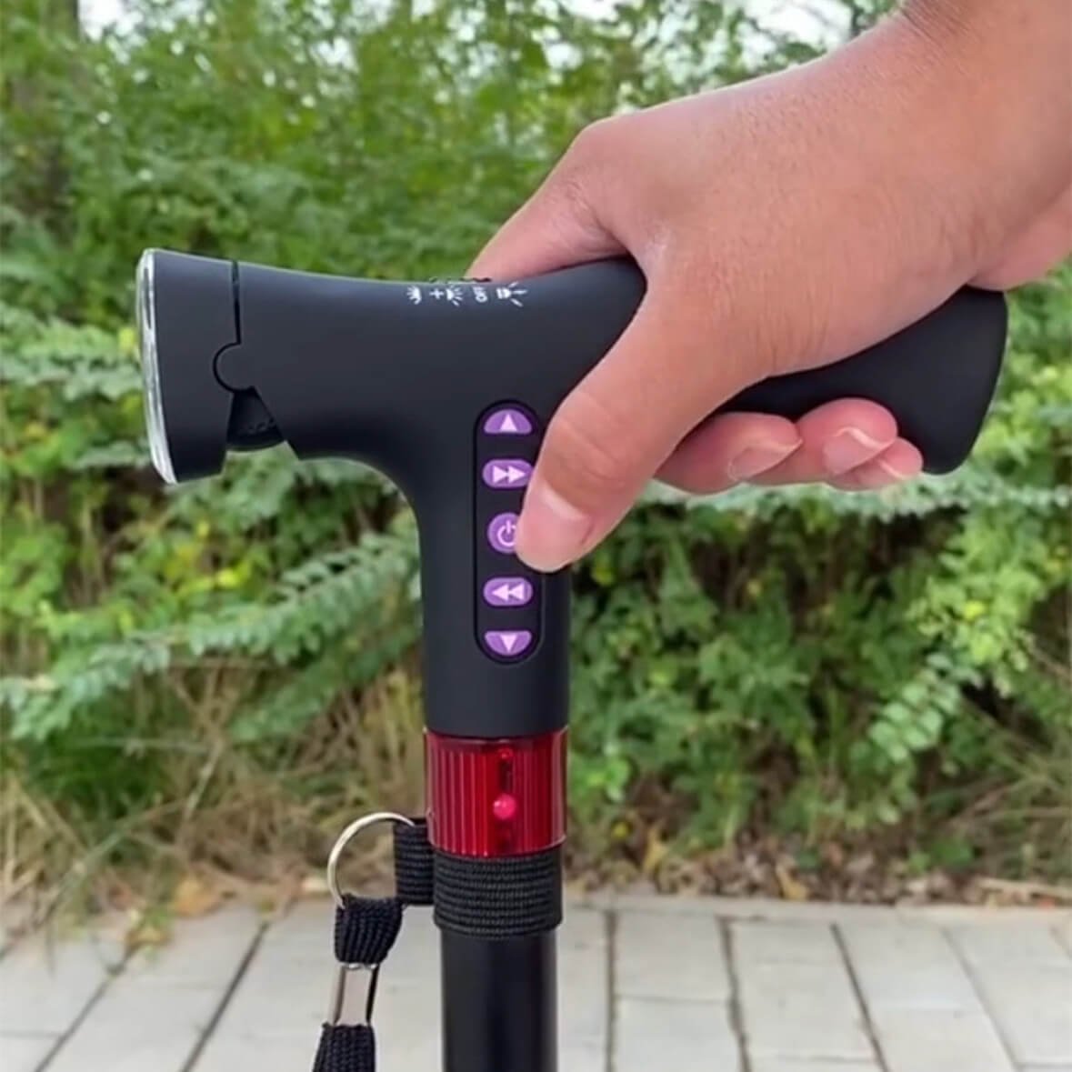 Loopstok | Valalarm | Hoogteverstelbaar | SmartCane