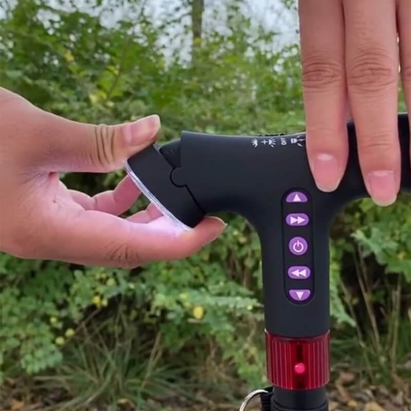 Loopstok | Valalarm | Hoogteverstelbaar | SmartCane