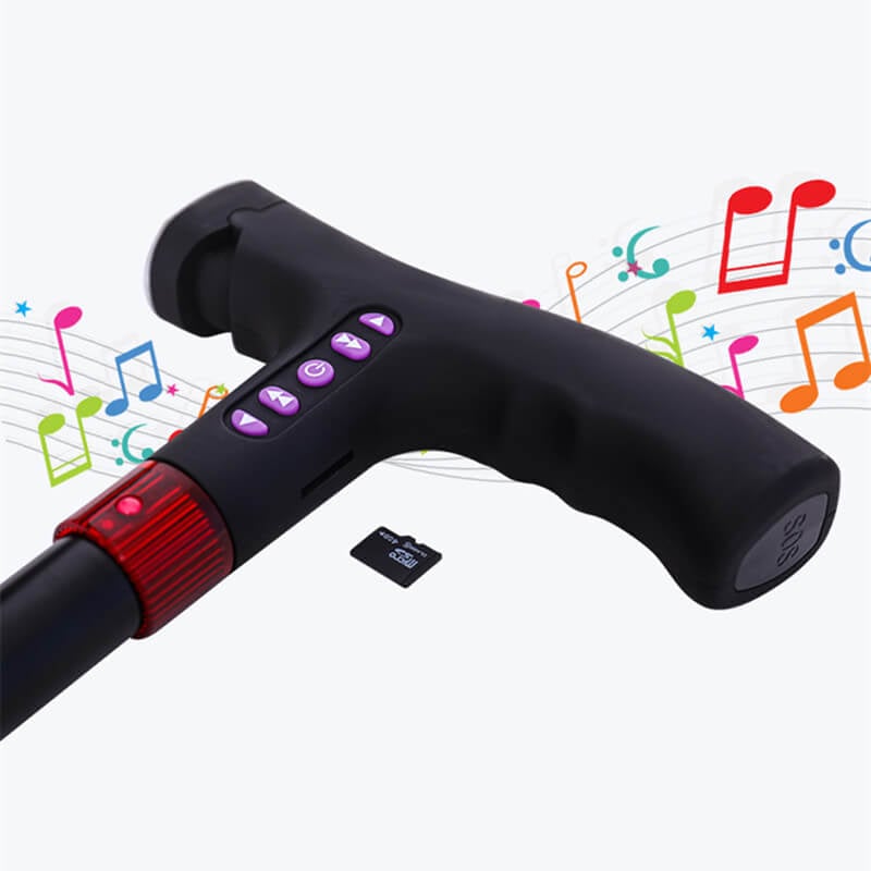 Loopstok | Valalarm | Hoogteverstelbaar | SmartCane
