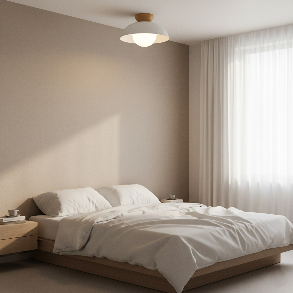 Nordic Minimalistische Eco IJzeren Schaduw Plafondlamp