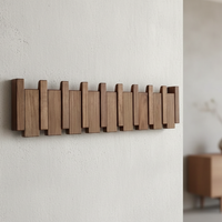 Piano Kleshenger HarmonyCoat – Creatieve Houten Kapstok voor Gang en Entree