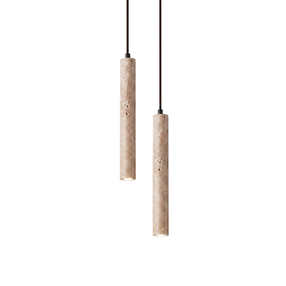 Travertine Minimalistische Lange Lijn Plafondlamp