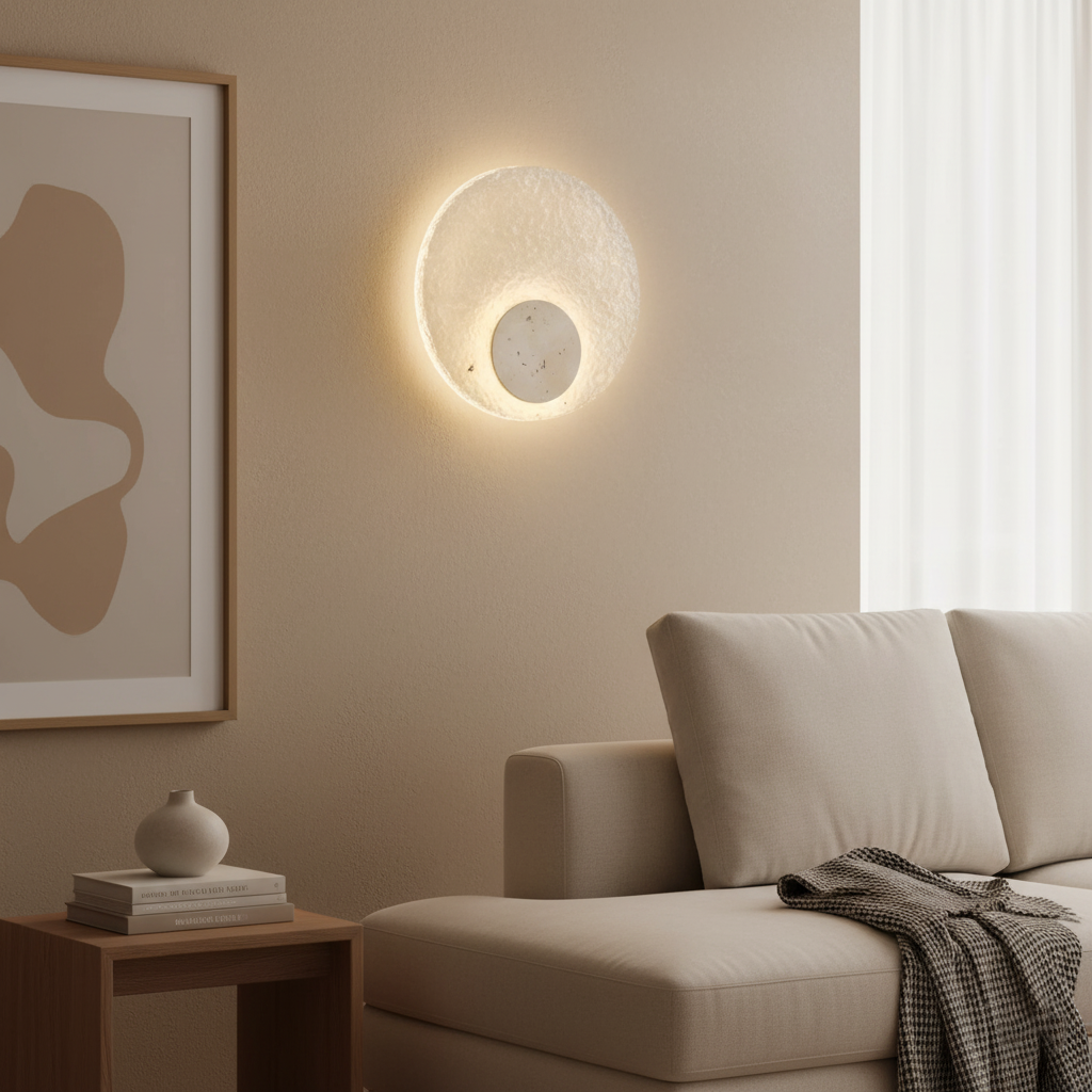 Moderne Acryl Travertijn Creatieve Wandlamp