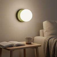 Nordic Rounded Macaron Minimalistische Wandlamp
