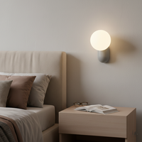 Luma Nordic Glass Orb Wandlamp