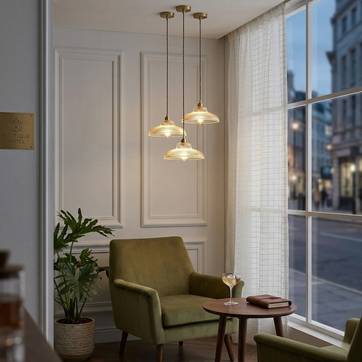 Aurelia Retro Kristallen Glazen Plafondlamp