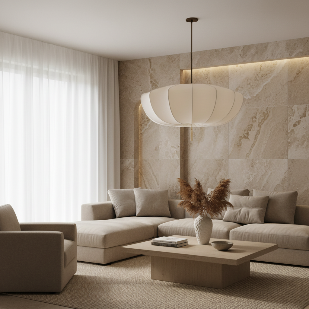 Licht van Parijs Moderne Stof Hanglamp